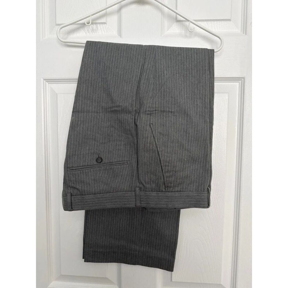 Express pin stripe suit pants